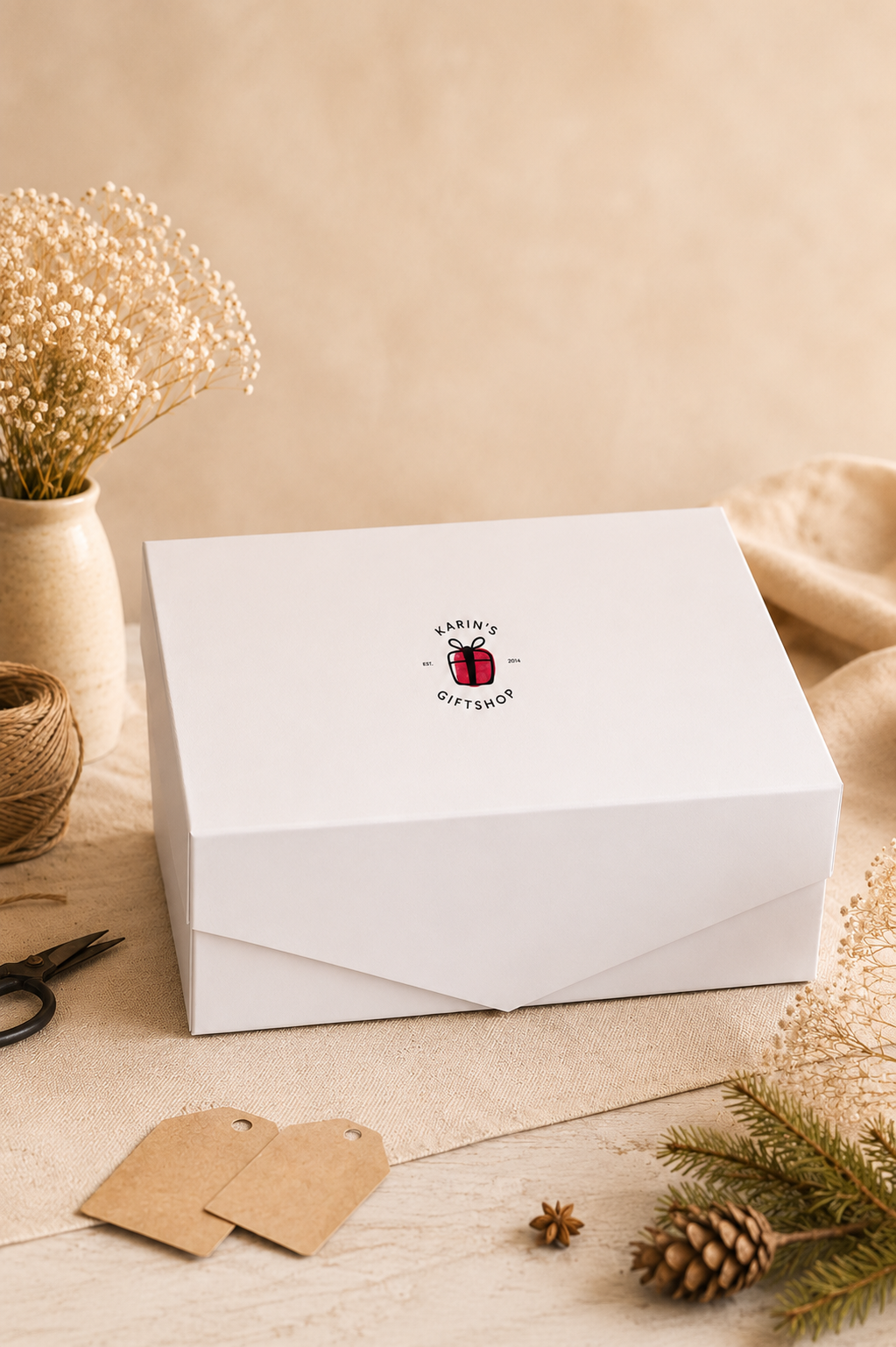 Große Geschenkbox zum Selbstbefüllen