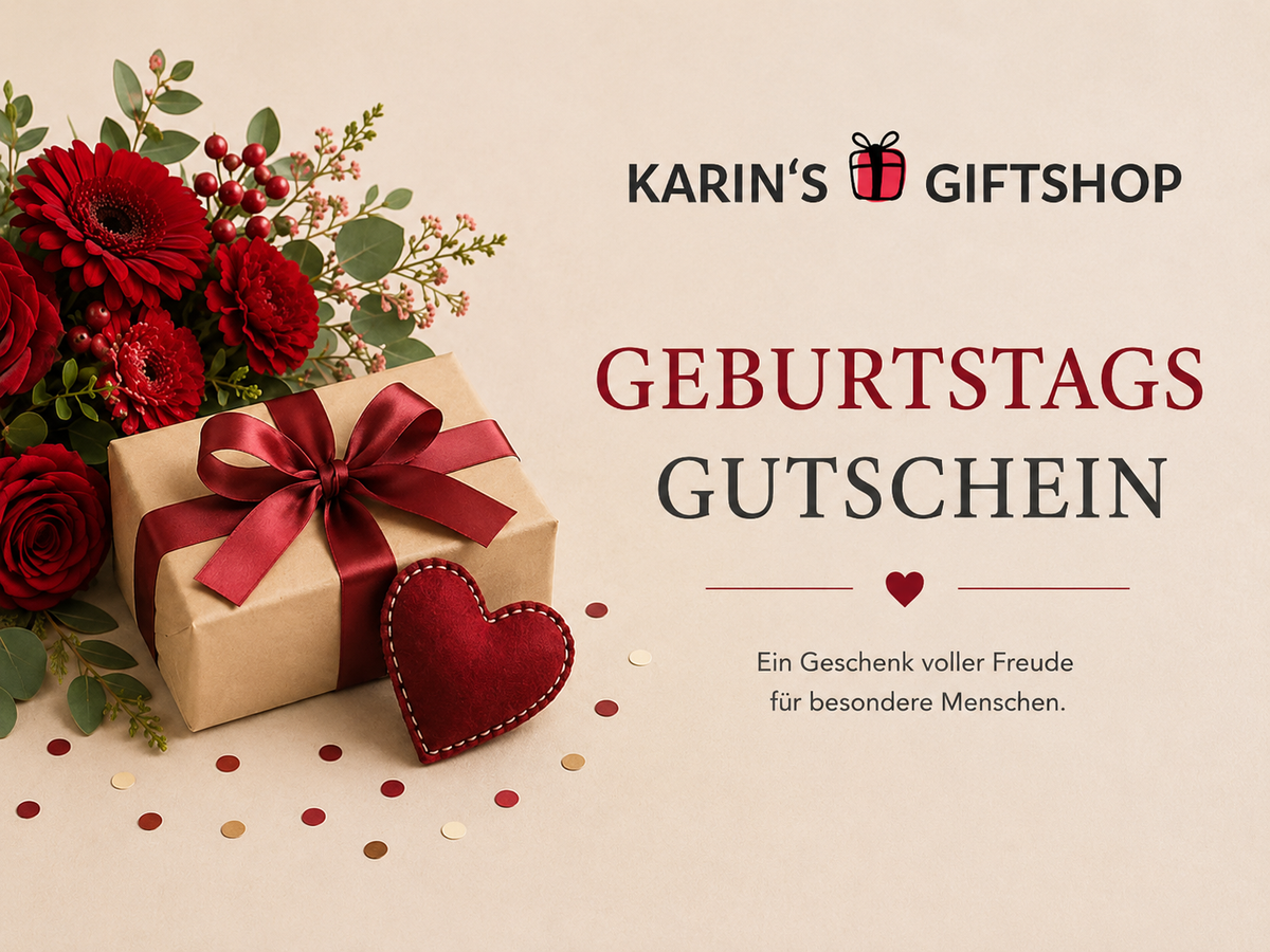 Geburtstags-Gutschein gestalten
