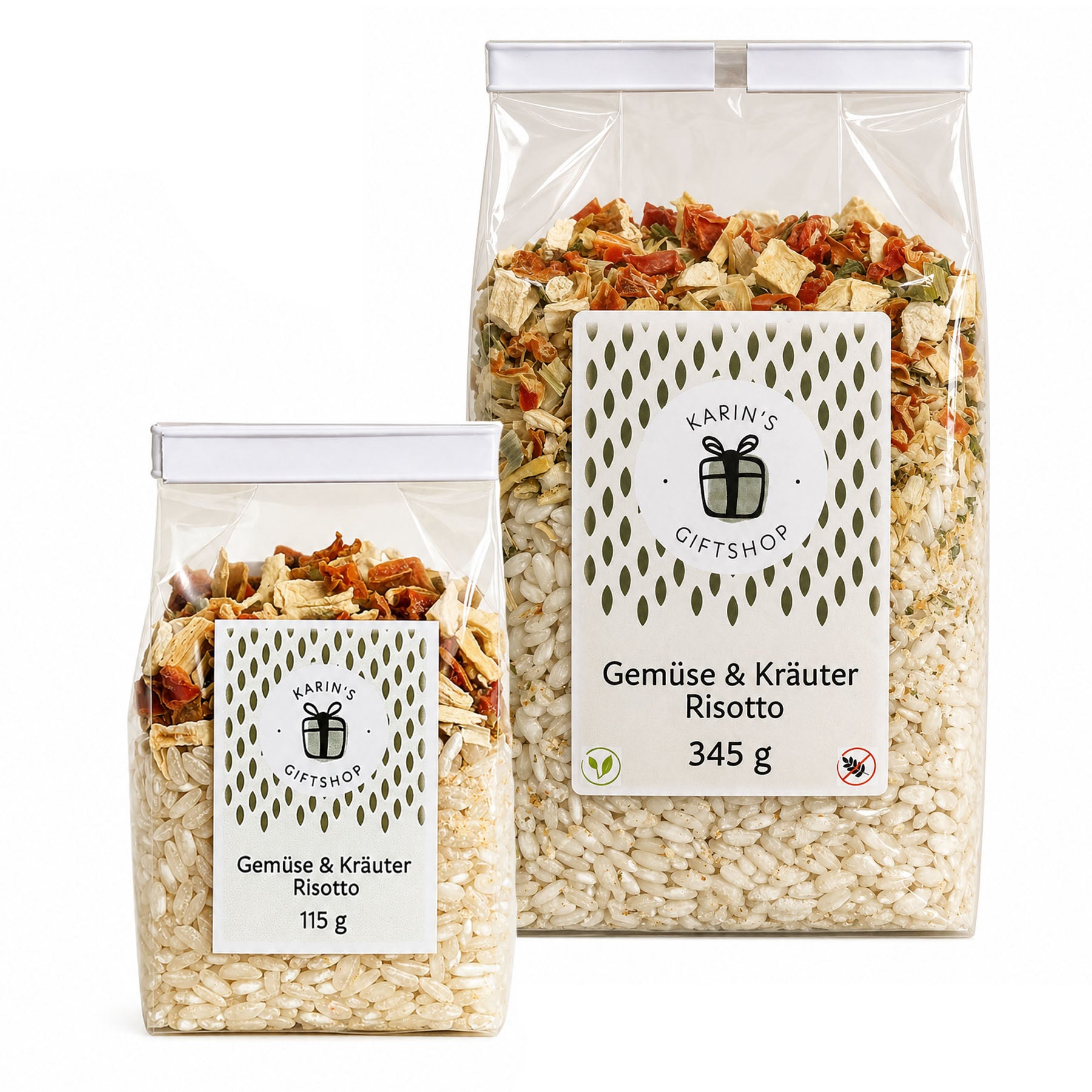 Gemüse Kräuter Risotto