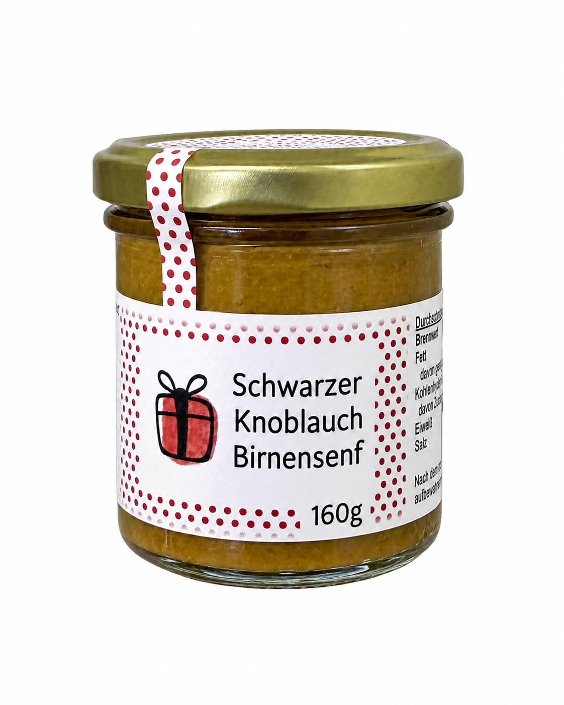 Schwarzer Knoblauch Birnensenf