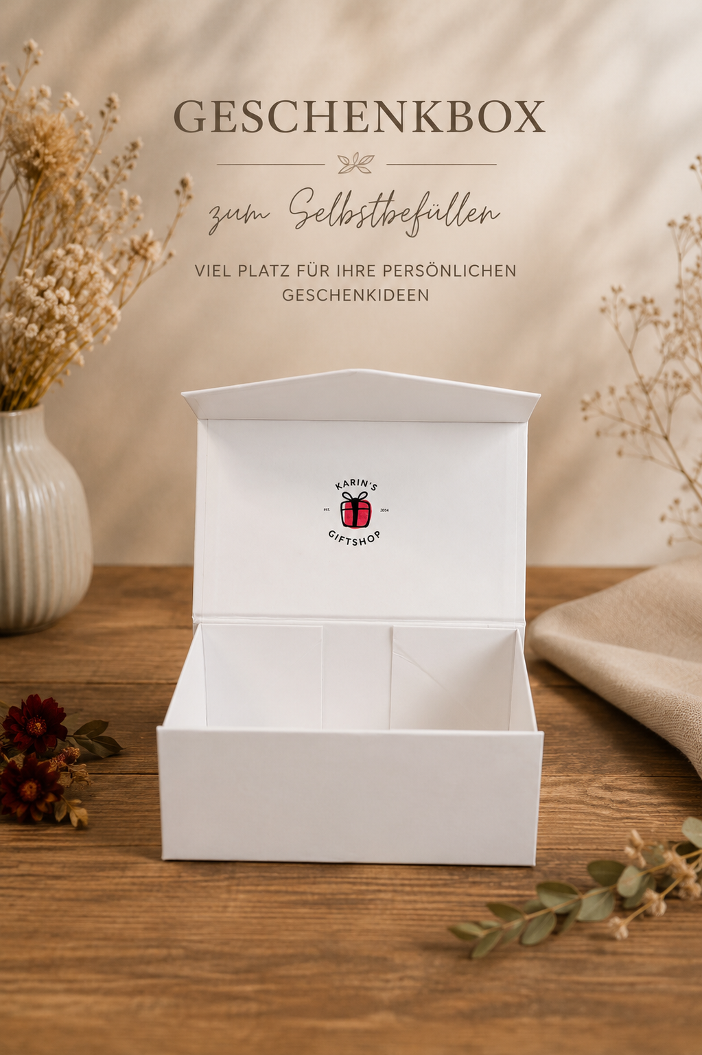 Kleine Geschenkboxen zum Selbstbefüllen