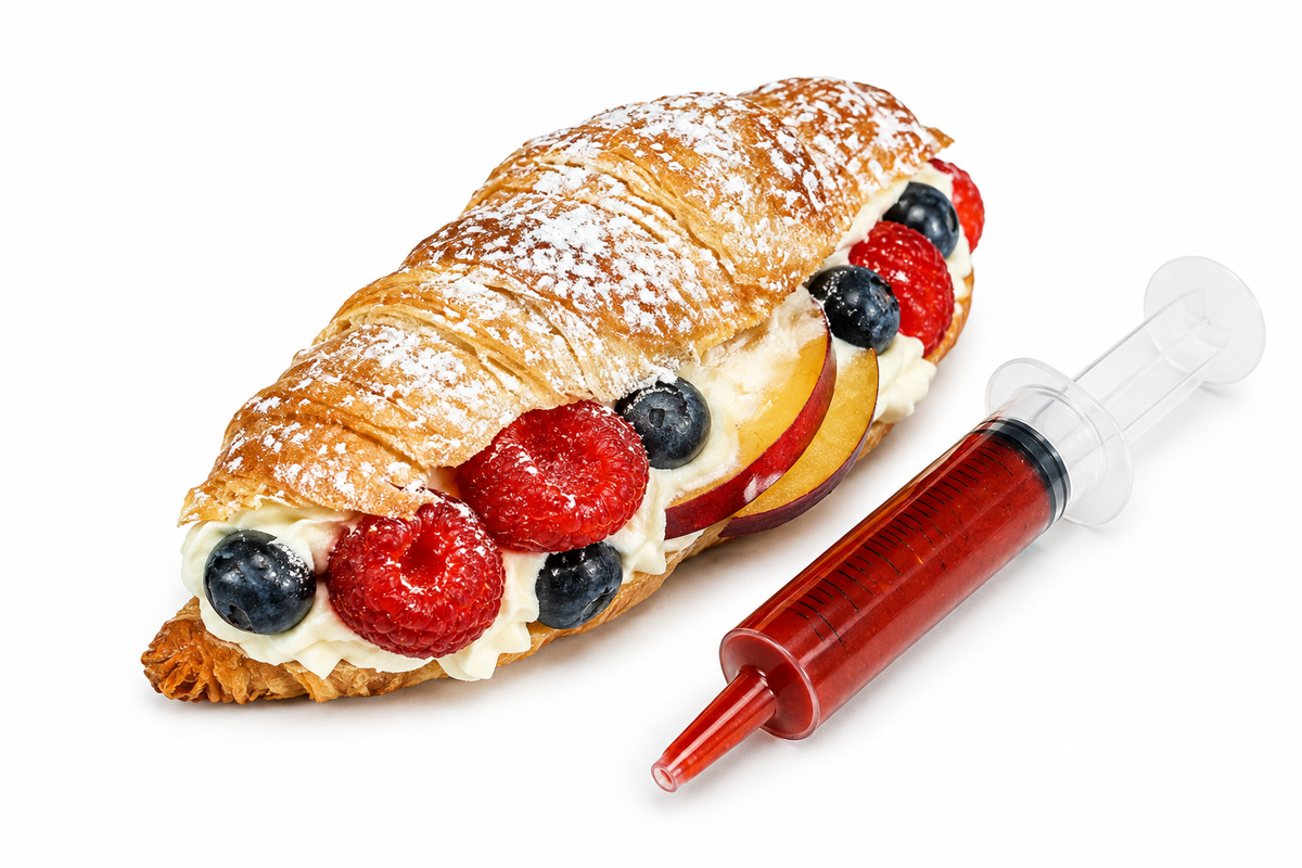 Frucht Croissant