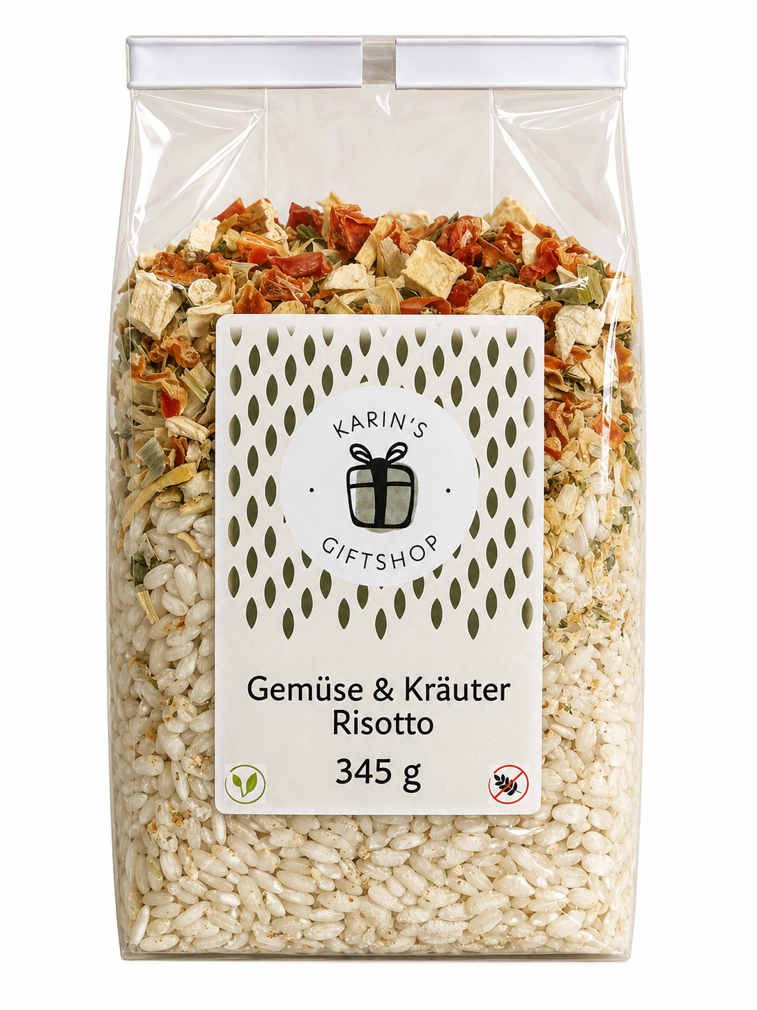 Gemüse Kräuter Risotto