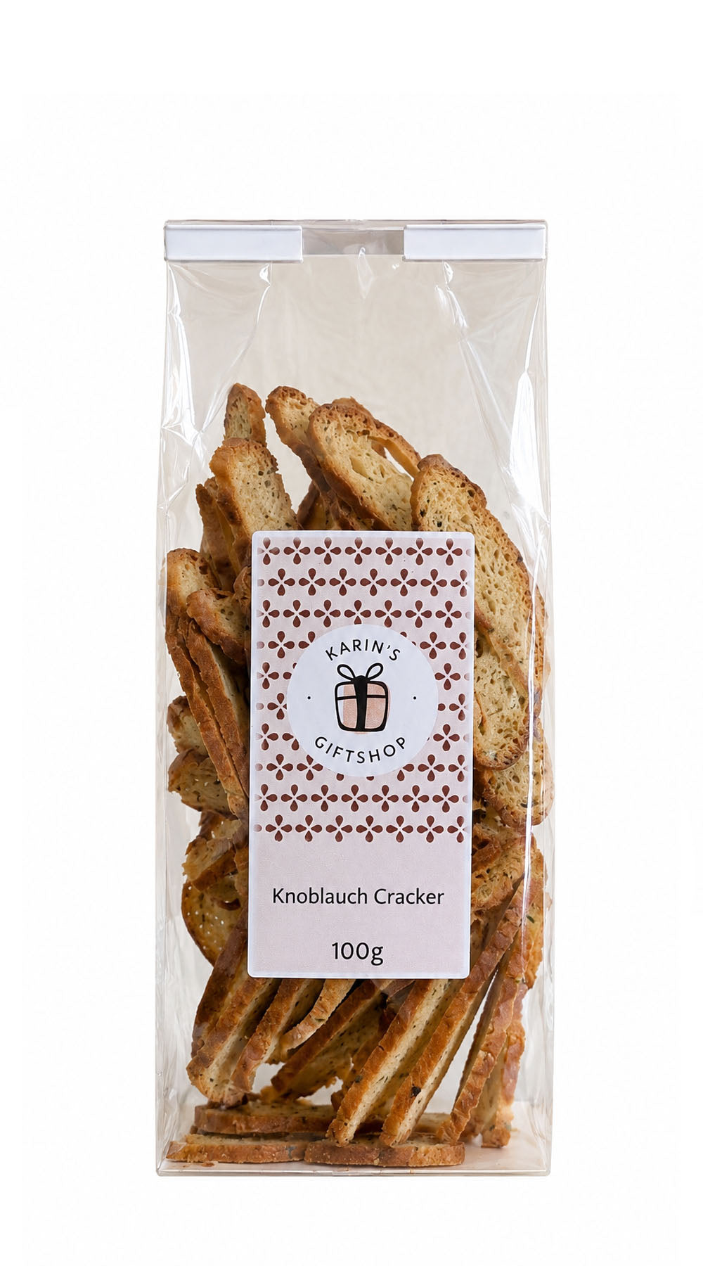 Knoblauch Cracker