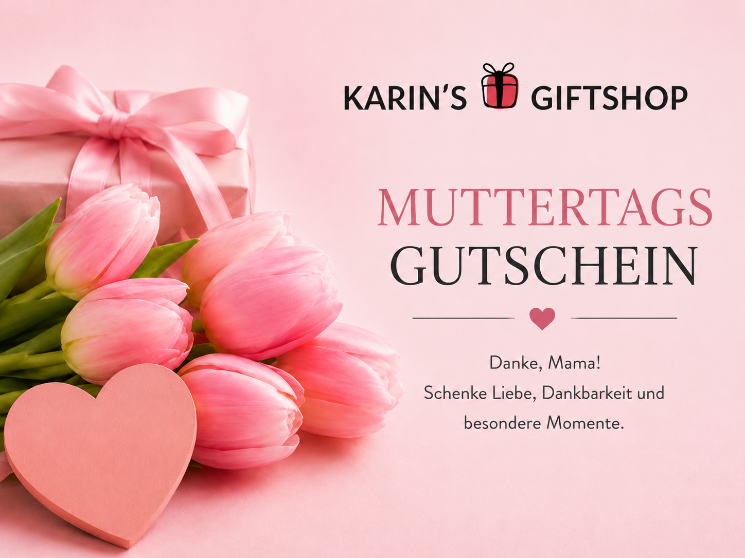 Muttertags-Gutschein gestalten