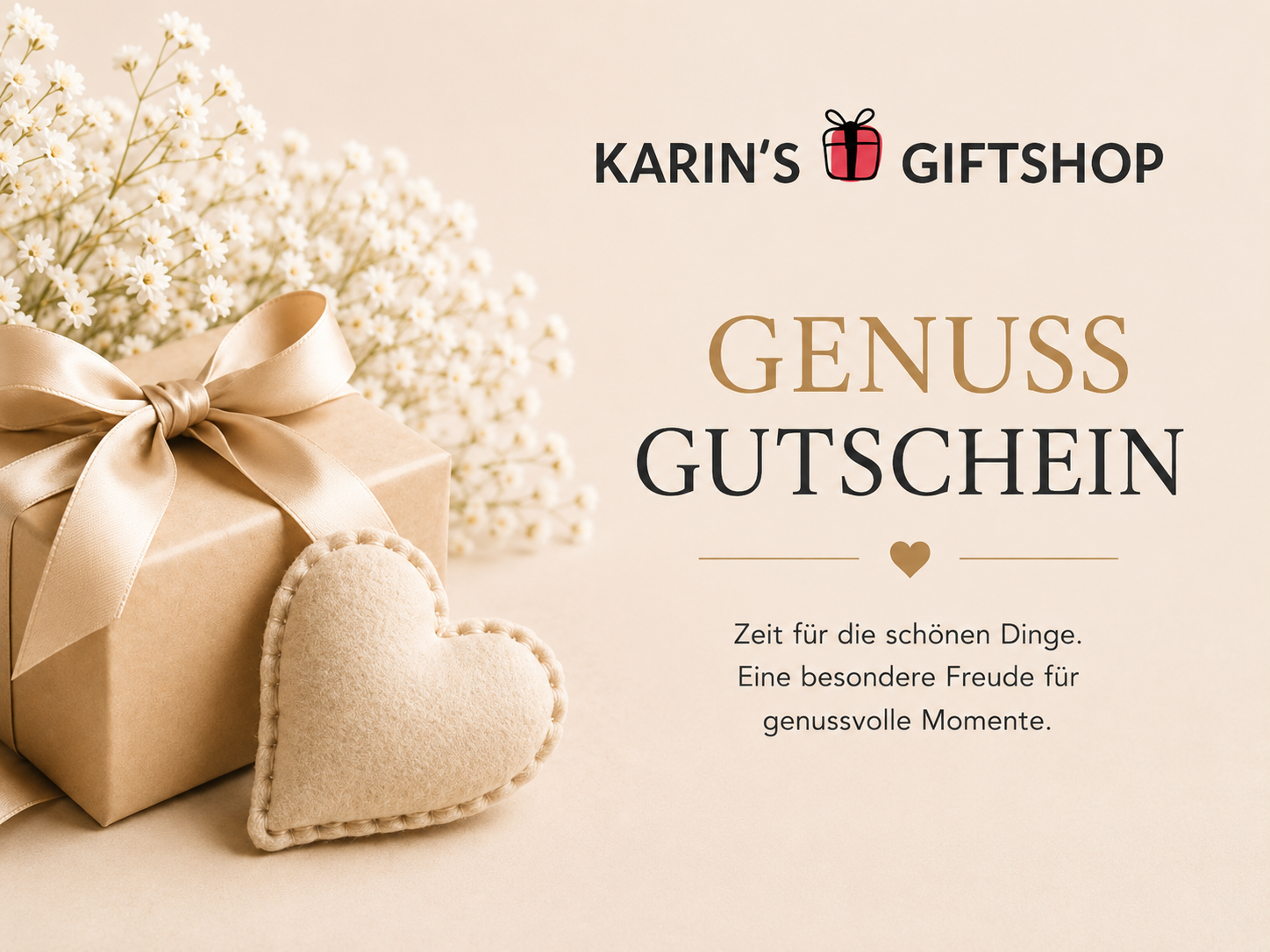 Genuss-Gutschein gestalten