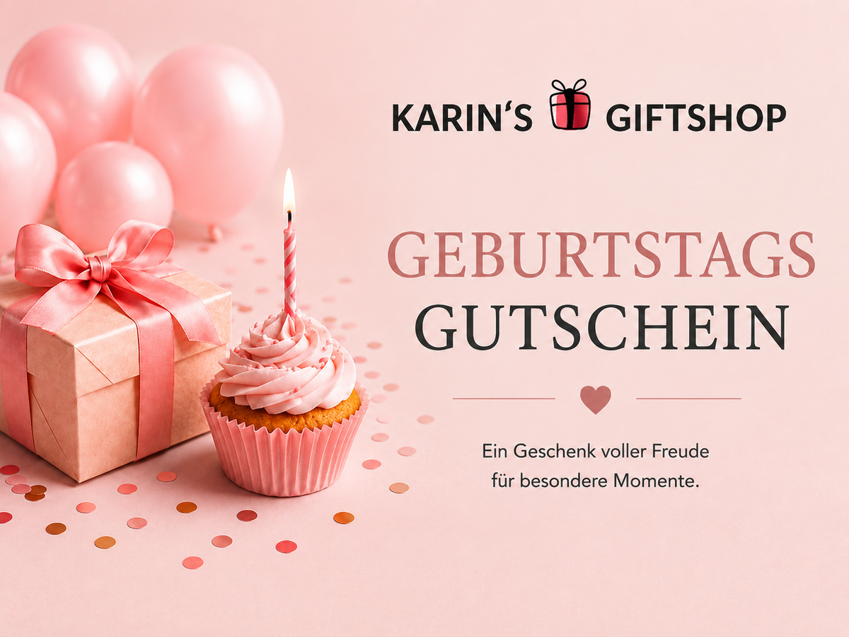Geburtstags-Gutschein gestalten